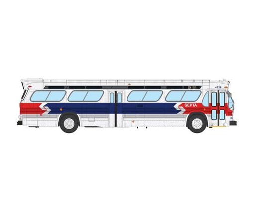 Rapido  753164 HO Scale Deluxe New Look Suburban Bus - Philadelphia SEPTA - Late 4328