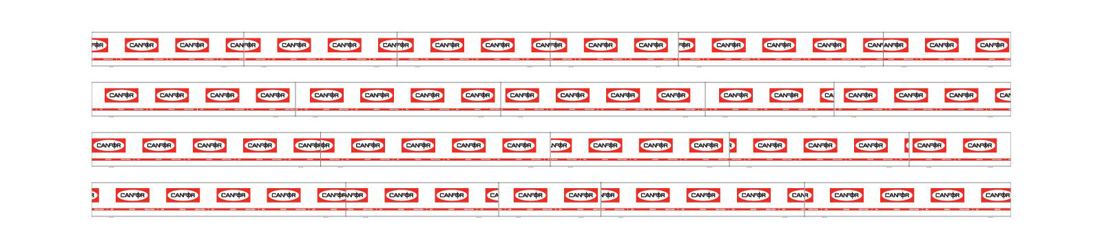 Rapido Bits 73' Centerbeam Lumber Load Canfor