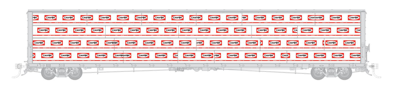 Rapido Bits 73' Centerbeam Lumber Load Canfor