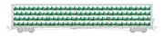 Rapido Bits 73' Centerbeam Lumber Load Irving