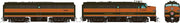 Rapido HO Scale Alco FA1/FB1 Set Great Northern GN