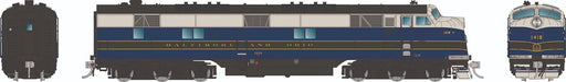Rapido HO Scale EMD E7A Baltimore & Ohio B&O - DC