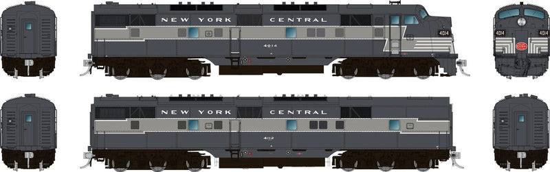 Rapido HO Scale EMD E7A + E7B New York Central NYC - DC