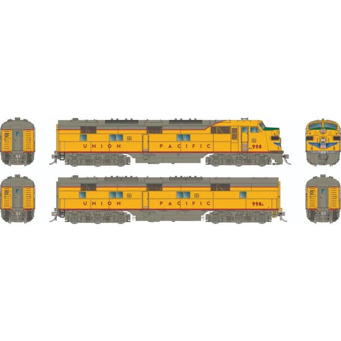 Rapido HO Scale EMD E7A + E7B Union Pacific UP  (DC/DCC/Sound)