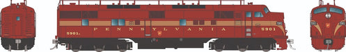 Rapido HO Scale EMD E7A Pennsylvania "5 Stripe" PRR (DC/DCC/Sound)