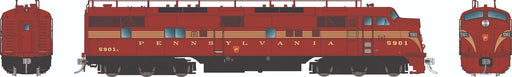 Rapido HO Scale EMD E7A Pennsylvania "5 Stripe" PRR - DC
