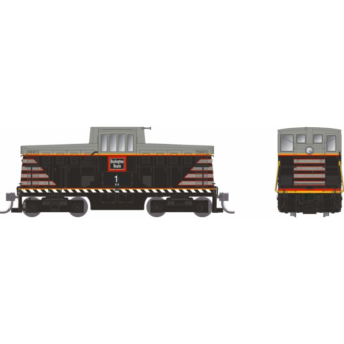 Rapido HO Scale GE 44 Tonner Burlington Northern BN