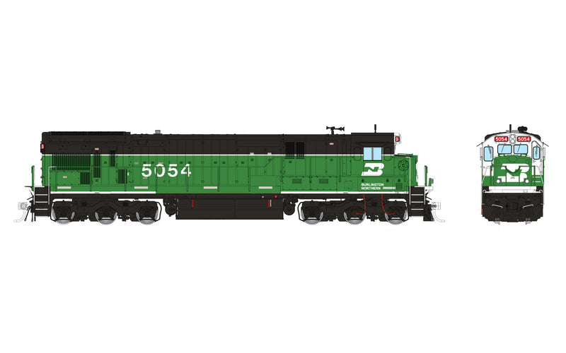 Rapido HO Scale GE C36-7 Burlington Northern BN