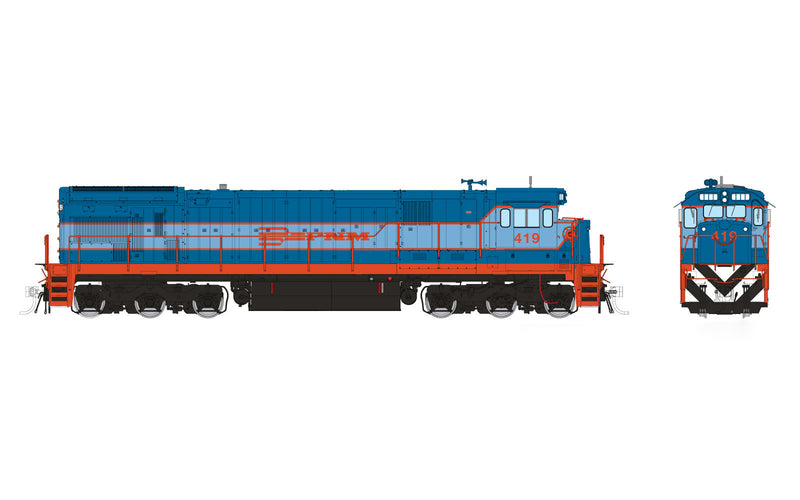 Rapido HO Scale GE C36-7 Ferrocarriles Nacionales de Mexico