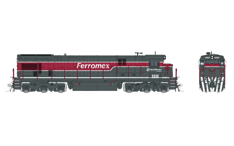 Rapido HO Scale GE C36-7 Ferromex