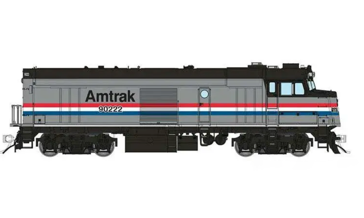 Rapido HO Scale NPCU "Cabbage" Amtrak (Phase III with DCC & Sound)