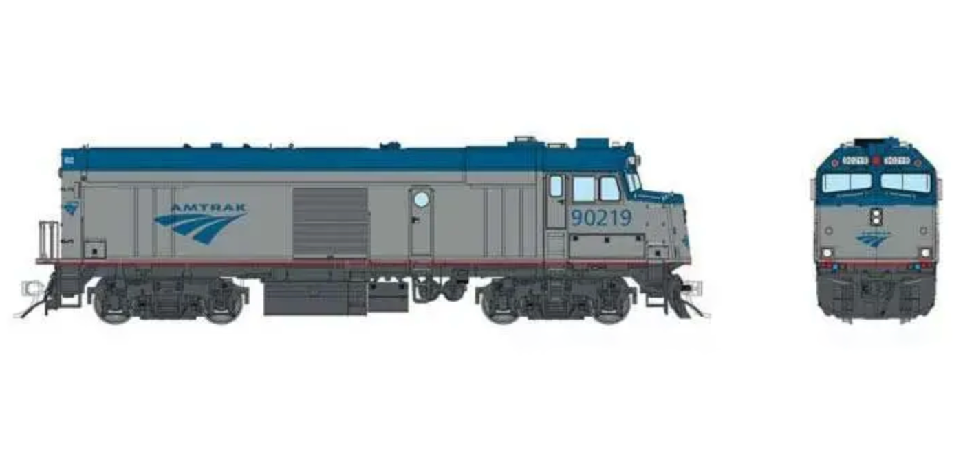 Rapido HO Scale NPCU "Cabbage" Amtrak (Phase V) - DC