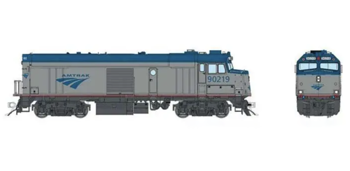 Rapido HO Scale NPCU "Cabbage" Amtrak (Phase V with DCC & Sound)