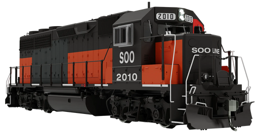 Rapido Trains HO EMD GP40 SOO Line