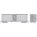 Rapido Trains 1011098 HO Scale 1937 AAR Boxcar CNR Style Undecorated Single Car