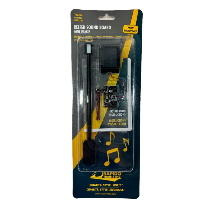 Rapido Trains 102135 Plug and Play Sound Board with Speaker for SFRD Mechanical Reefers