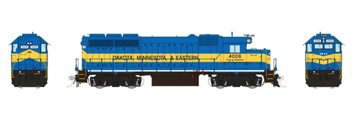 Rapido Trains 1078010 HO EMD GP40 (DC/Silent): Dakota, Minnesota & Eastern: #4006