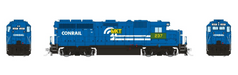 Rapido Trains 1078024 HO EMD GP40 (DC/Silent): MKT - Conrail Patch: #237