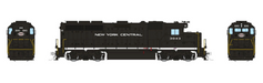 Rapido Trains 1078029 HO EMD GP40 (DC/Silent): New York Central - Cigar Band: #3043