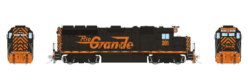 Rapido Trains 1078038 HO EMD GP40 (DC/Silent): Wheeling & Lake Erie: #301