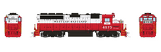 Rapido Trains 1078504 HO EMD GP40 (DC/DCC/Sound): CSX - WM Patch: #6573