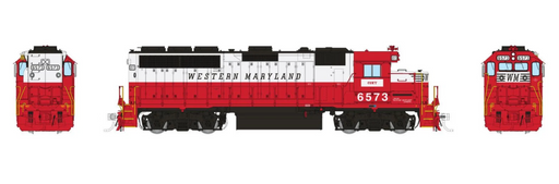 Rapido Trains 1078504 HO EMD GP40 (DC/DCC/Sound): CSX - WM Patch: #6573