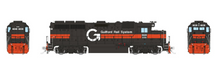 Rapido Trains 1078514 HO EMD GP40 (DC/DCC/Sound): Guilford - Gray & Orange, B&M Lettering: #335