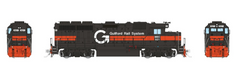 Rapido Trains 1078516 HO EMD GP40 (DC/DCC/Sound): Guilford - Gray & Orange, MEC Lettering: #321