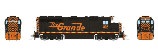 Rapido Trains 1078539 HO EMD GP40 (DC/DCC/Sound): Wheeling & Lake Erie: #302