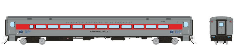 Rapido Trains 1084007 HO Scale Comet Car CDOT - 1990s Scheme Coach 6253 "Nathaniel Hale"