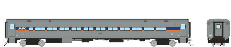 Rapido Trains 1084012 HO Scale Comet Car MARC - Modern Coach 7700