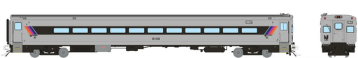 Rapido Trains 1084041 HO Scale Comet I Car NJ Transit Cab Car 5106