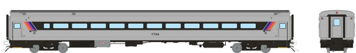 Rapido Trains 1084046 HO Scale Comet I Car NJ Transit - Rebuilt Coach 1744