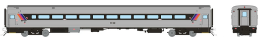 Rapido Trains 1084050 HO Scale Comet I Car NJ Transit - Late 1990s Scheme Coach 1749