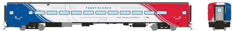 Rapido Trains 1084051 HO Scale Comet I Car Frontrunner / Utah Transit Authority Coach 309