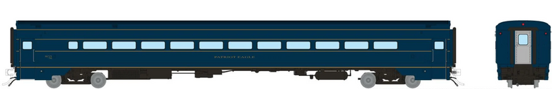 Rapido Trains 1084055 HO Scale Comet I Car CSX - Safety Train MCVX 794 "Patriot Eagle"
