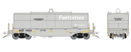 Rapido Trains 1128003 HO Greenbrier Coil Car: Ferromex (AOK) - Gray