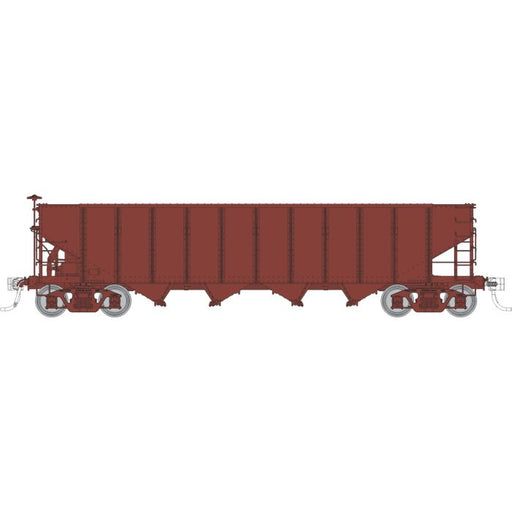 Rapido Trains 1137098 HO Scale H21E 4 Bay Hopper Painted Unlettered