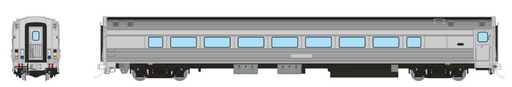 Rapido Trains 115098 HO VIA HEP2 Coach: Painted Unlettered
