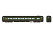 Rapido Trains 125006 HO Balloon Top Coach Canadian National Green CNR 5207