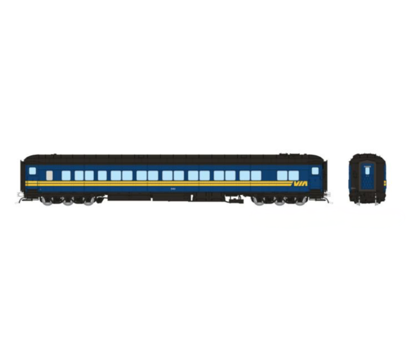 Rapido Trains 125022 HO Balloon Top Coach VIA Rail Canada 5219