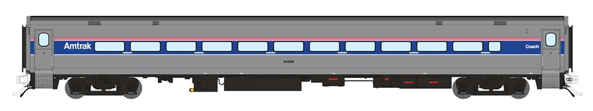 Rapido Trains 128046 HO Scale Horizon Coach Amtrak Phase IV 54532