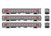 Rapido Trains 128528 HO Scale Comet Coach CT DOT "Early" Set #2