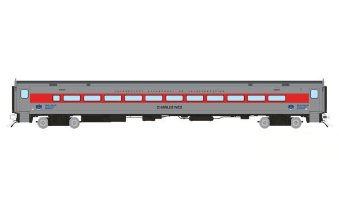 Rapido Trains 128530 HO Scale Comet Coach CT DOT 6259 "Charles Ives"