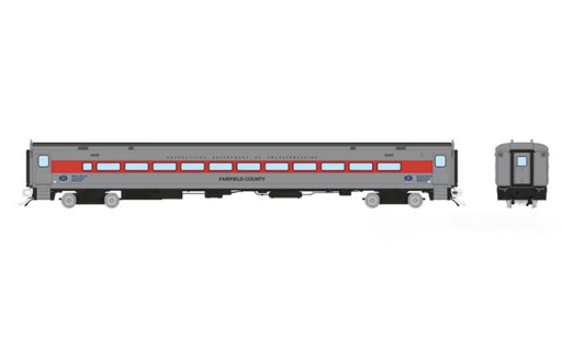 Rapido Trains 128531 HO Scale Comet Coach CT DOT 6268 "Fairfield County"