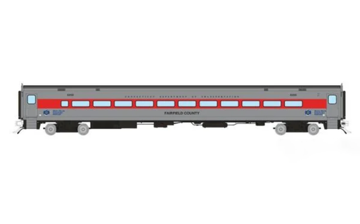 Rapido Trains 128531 HO Scale Comet Coach CT DOT 6268 "Fairfield County"