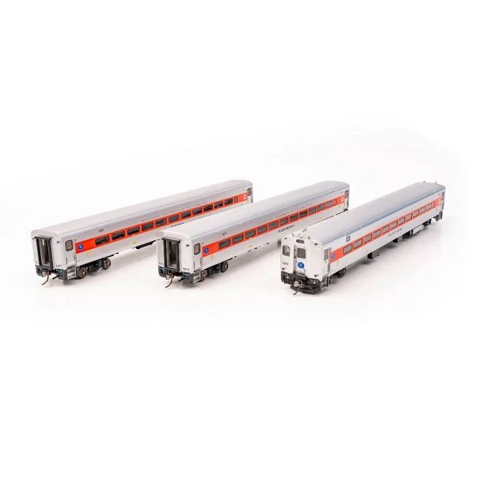 Rapido Trains 128532 HO Scale Comet Coach CT DOT Set #1