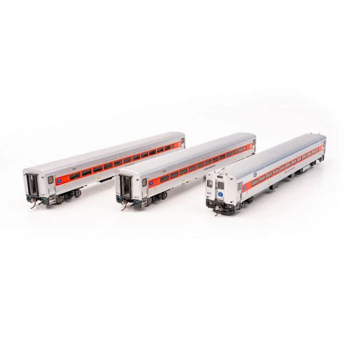 Rapido Trains 128532 HO Scale Comet Coach CT DOT Set #1