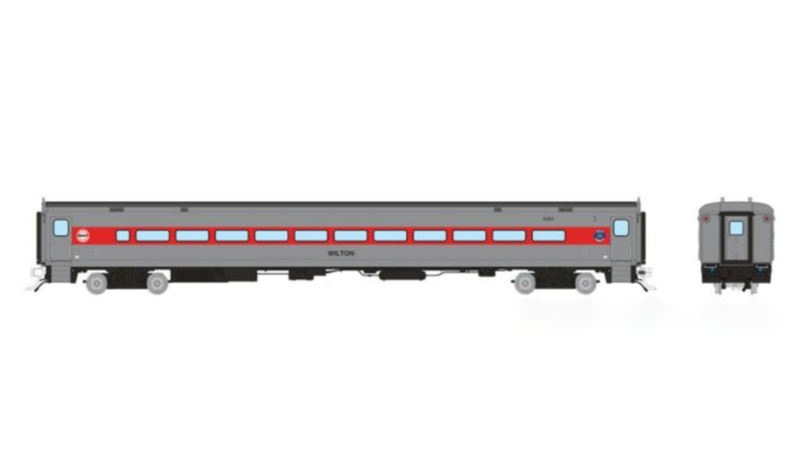 Rapido Trains 128534 HO Scale Comet Coach CT DOT 6240 "Governor Jonathan Trumbull"