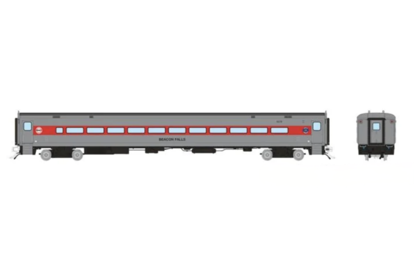 Rapido Trains 128536 HO Scale Comet Coach CT DOT 6278 "Beacon Falls"
